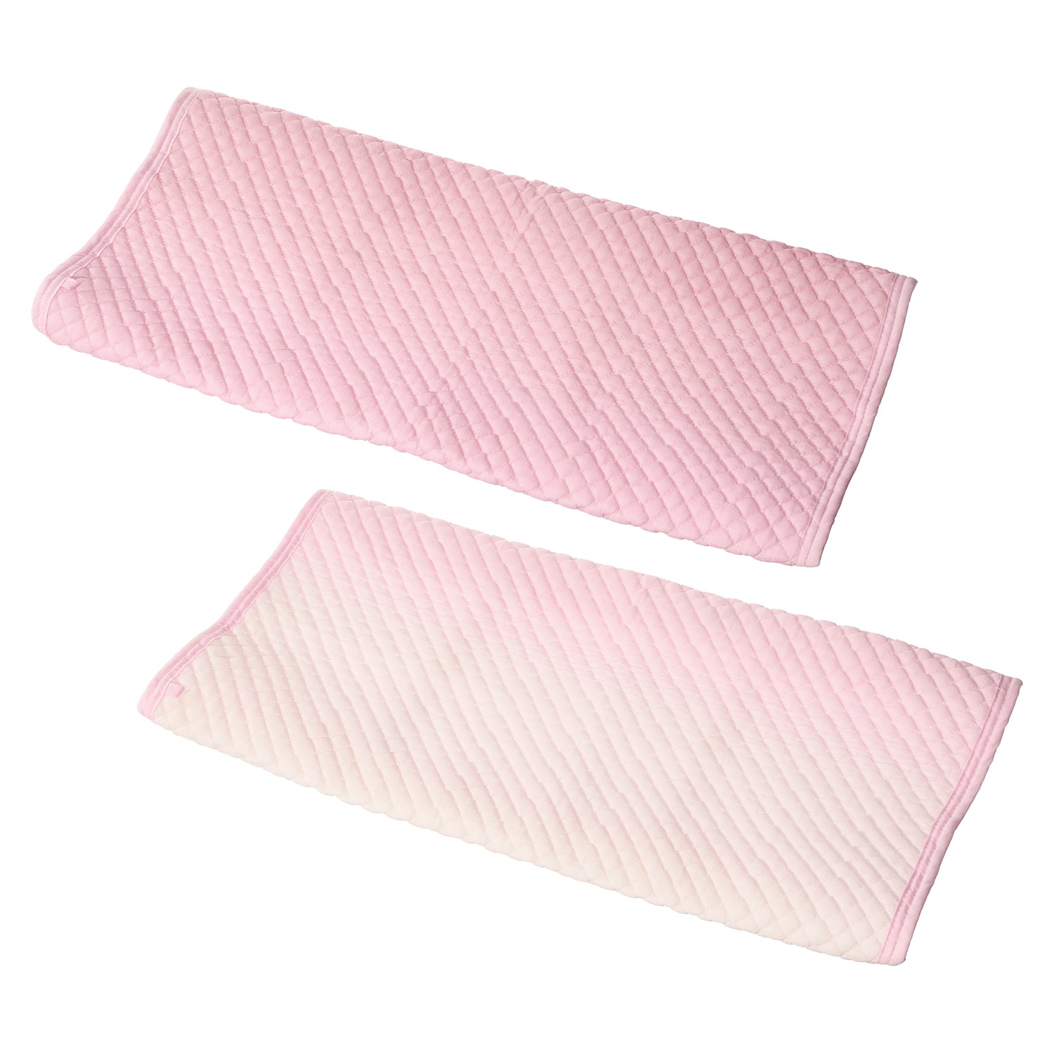 西川 さらっとさわやか洗える ２重コットンガーゼ ポコポコピローパッド 同色２枚組