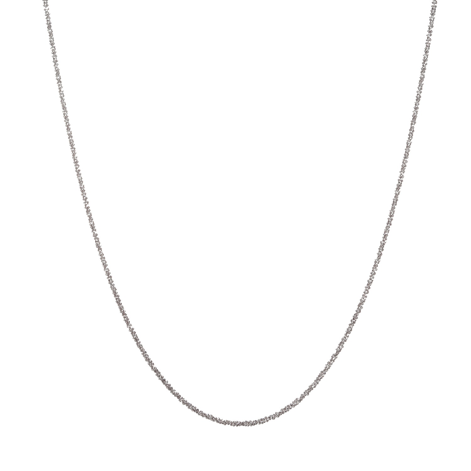 アルジェント イタリアーノ シルバー シャイニー ロングネックレス