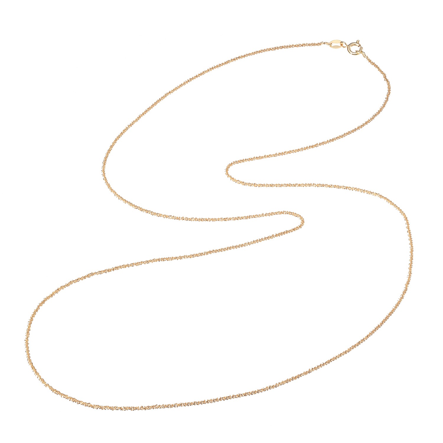 アルジェント イタリアーノ シルバー シャイニー ロングネックレス