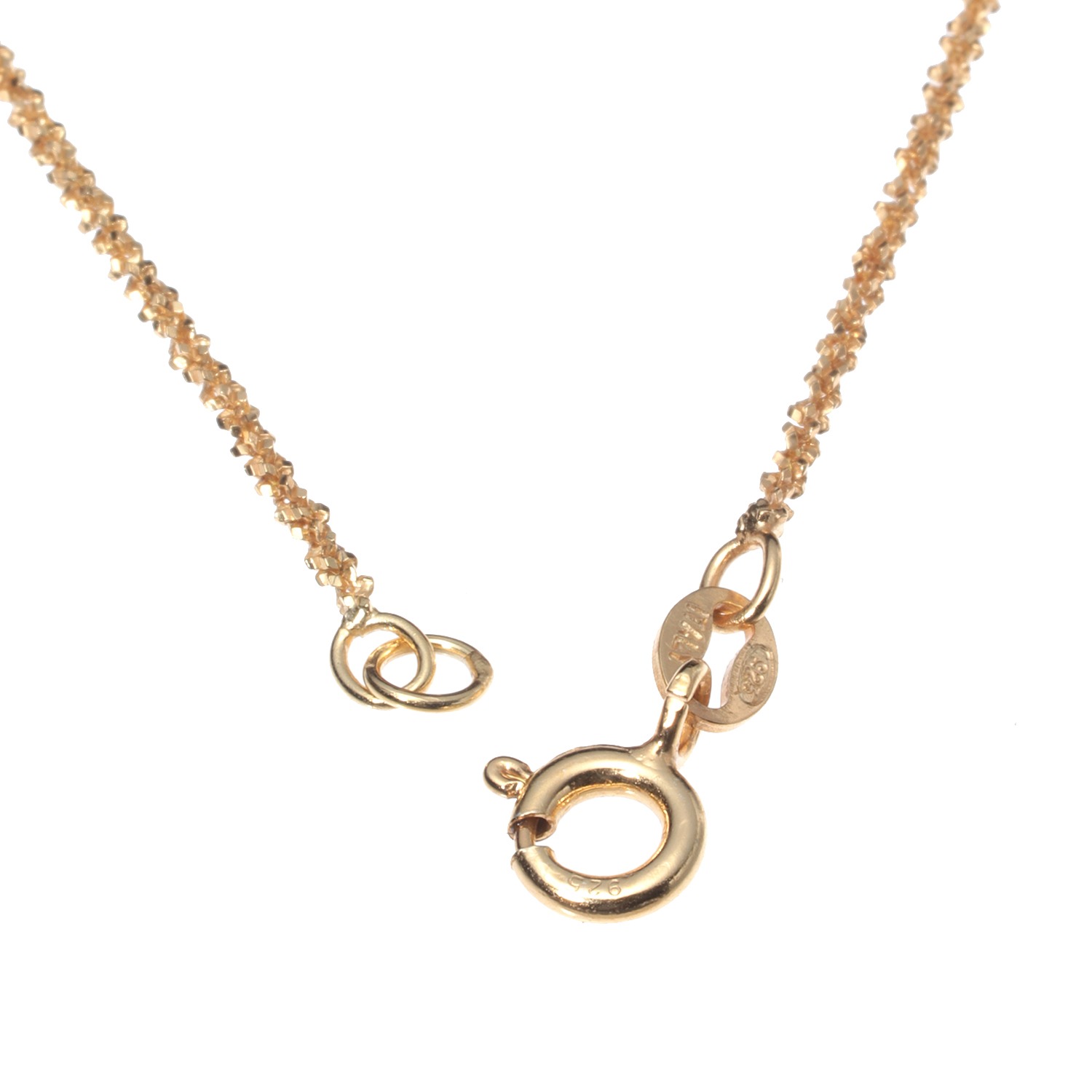 アルジェント イタリアーノ シルバー シャイニー ロングネックレス