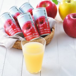 ＜６０缶お徳用セット＞ 青森県産 りんごの密閉搾りジュース