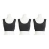 スロギー　ゼロフィール ベーシックタイプ ハーフトップブラジャー ３枚セット