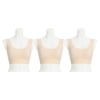 スロギー　ゼロフィール ベーシックタイプ ハーフトップブラジャー ３枚セット
