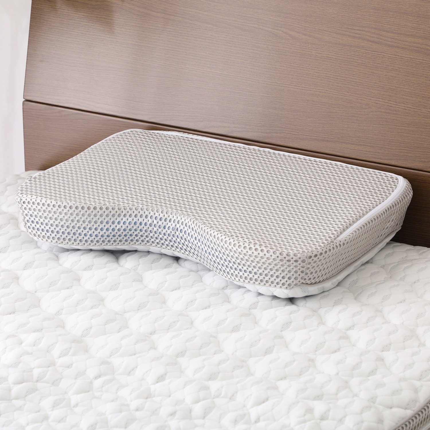 新感覚の浮遊感 ブレスエアー ダブルサポートピロー 