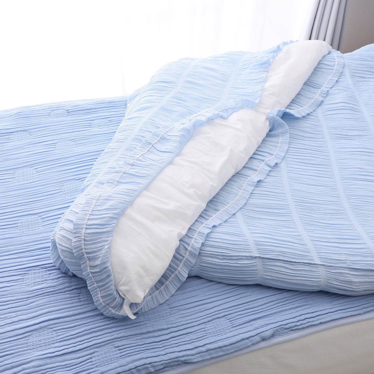 ＜シングル＞ ロマンス小杉 Ａｉｒサラっと ２重ガーゼ掛けカバー 