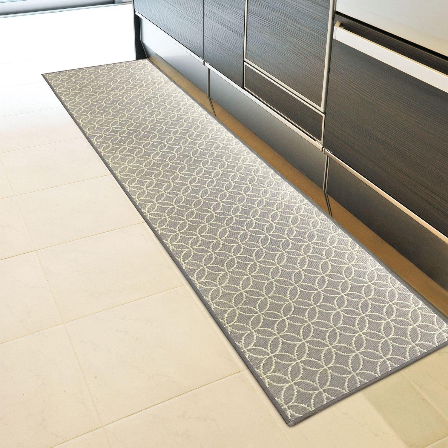 ＜６０×２４０ｃｍ＞ イケヒコ 熊本県産い草 キッチンマット“七宝” 