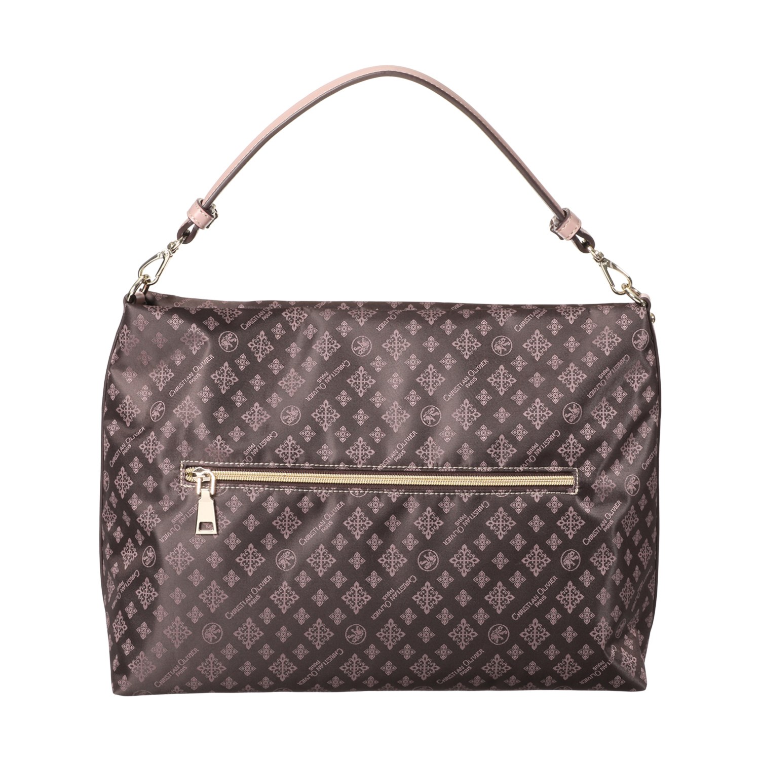 クリスチャン　オリビエ はっ水ジャガード ２ウェイ ワンハンドルバッグ