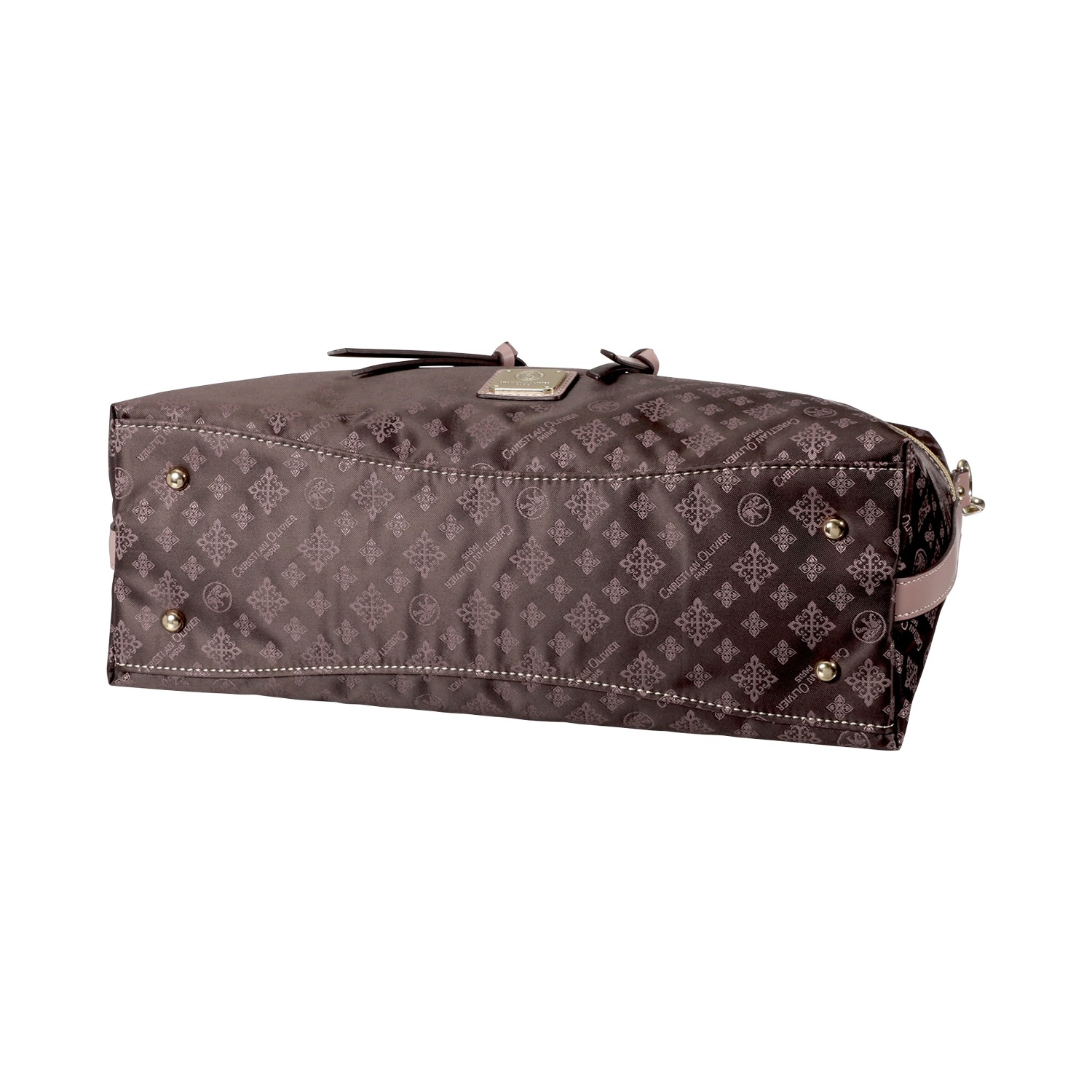 クリスチャン　オリビエ はっ水ジャガード ２ウェイ ワンハンドルバッグ