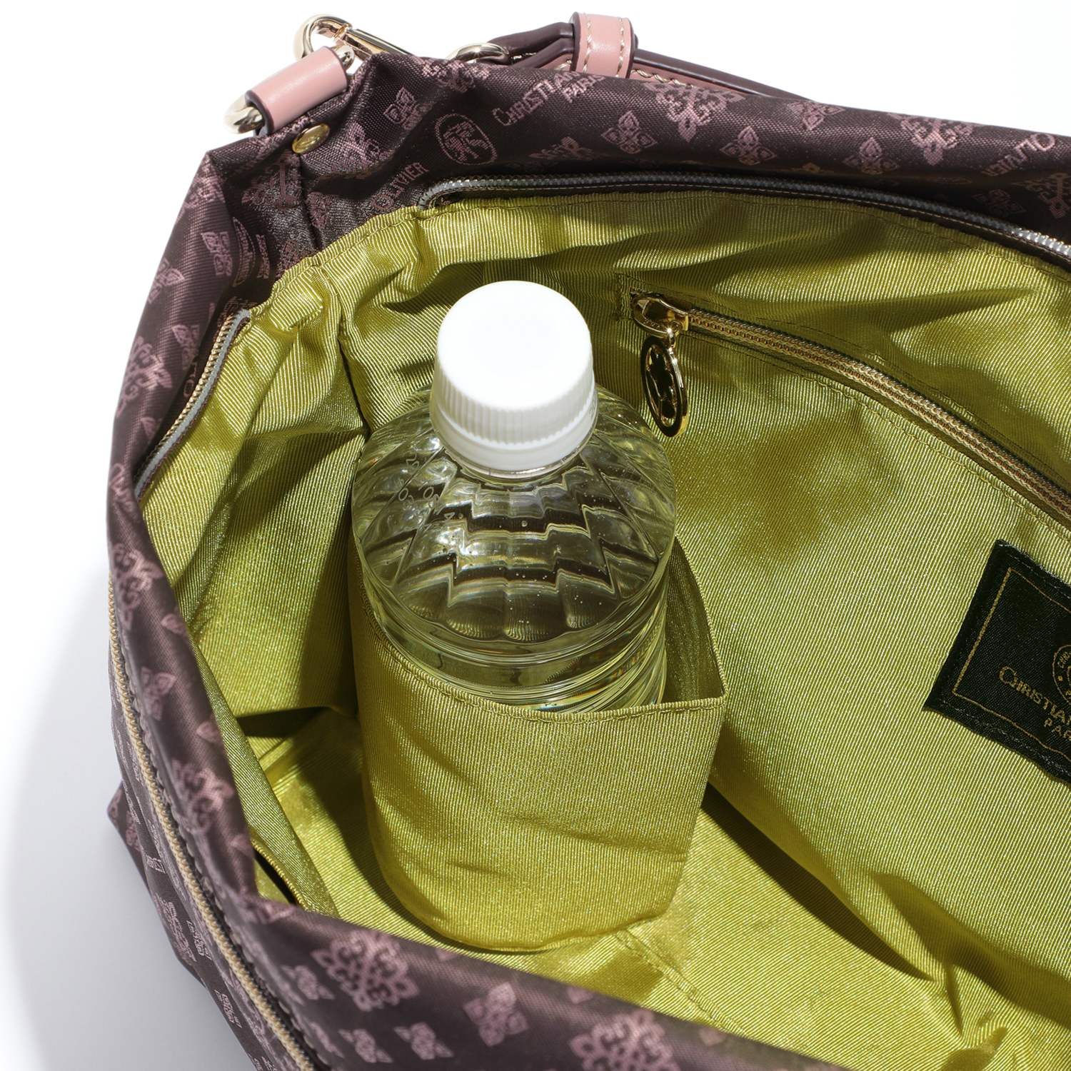 クリスチャン　オリビエ はっ水ジャガード ２ウェイ ワンハンドルバッグ