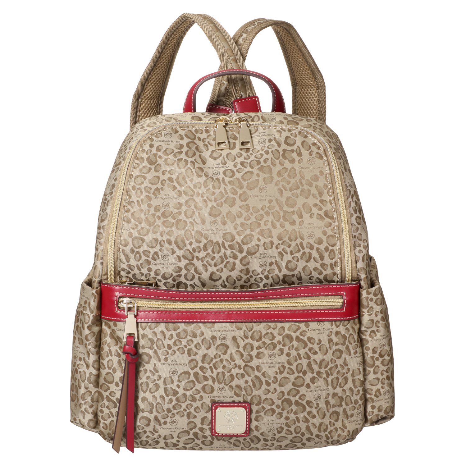 クリスチャン　オリビエ はっ水ジャガード 多機能リュック