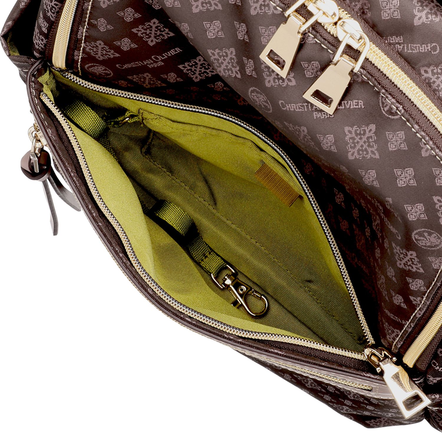 クリスチャン　オリビエ はっ水ジャガード 多機能リュック