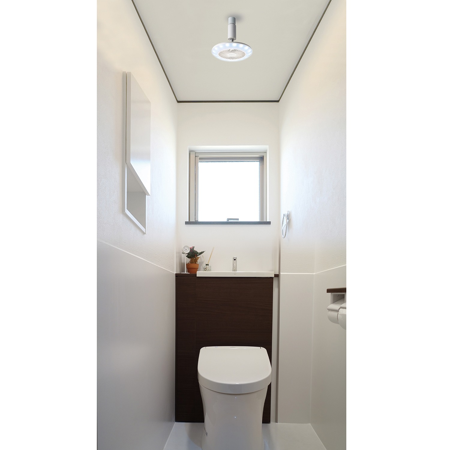 ルミナス 電球ソケットに付けるだけ！ 電球と扇風機の１台２役のサーキュライトソケット 調光調色モデル ＤＳＬＳ６０Ｃ