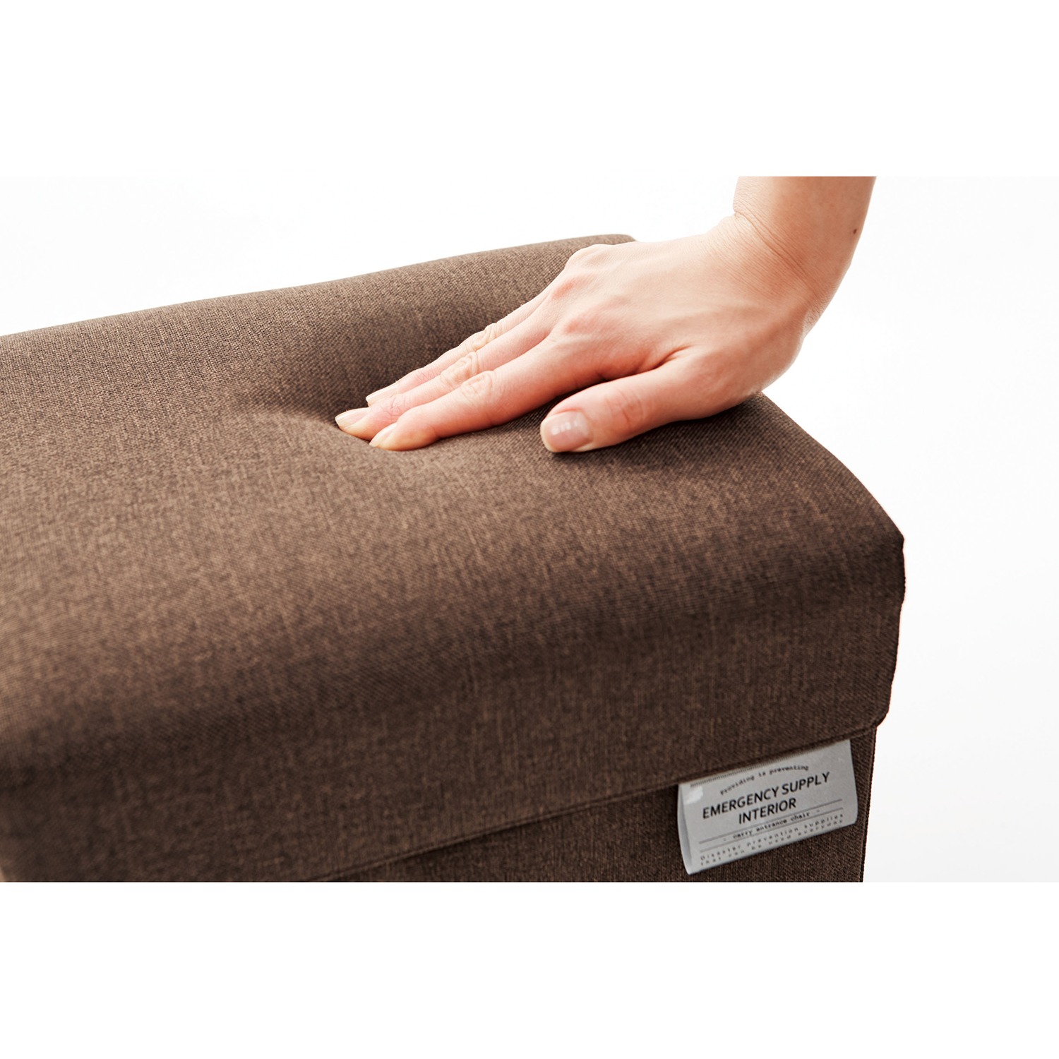 いざという時に すぐに持ち出せる！ 防災リュックになる 玄関チェアセット