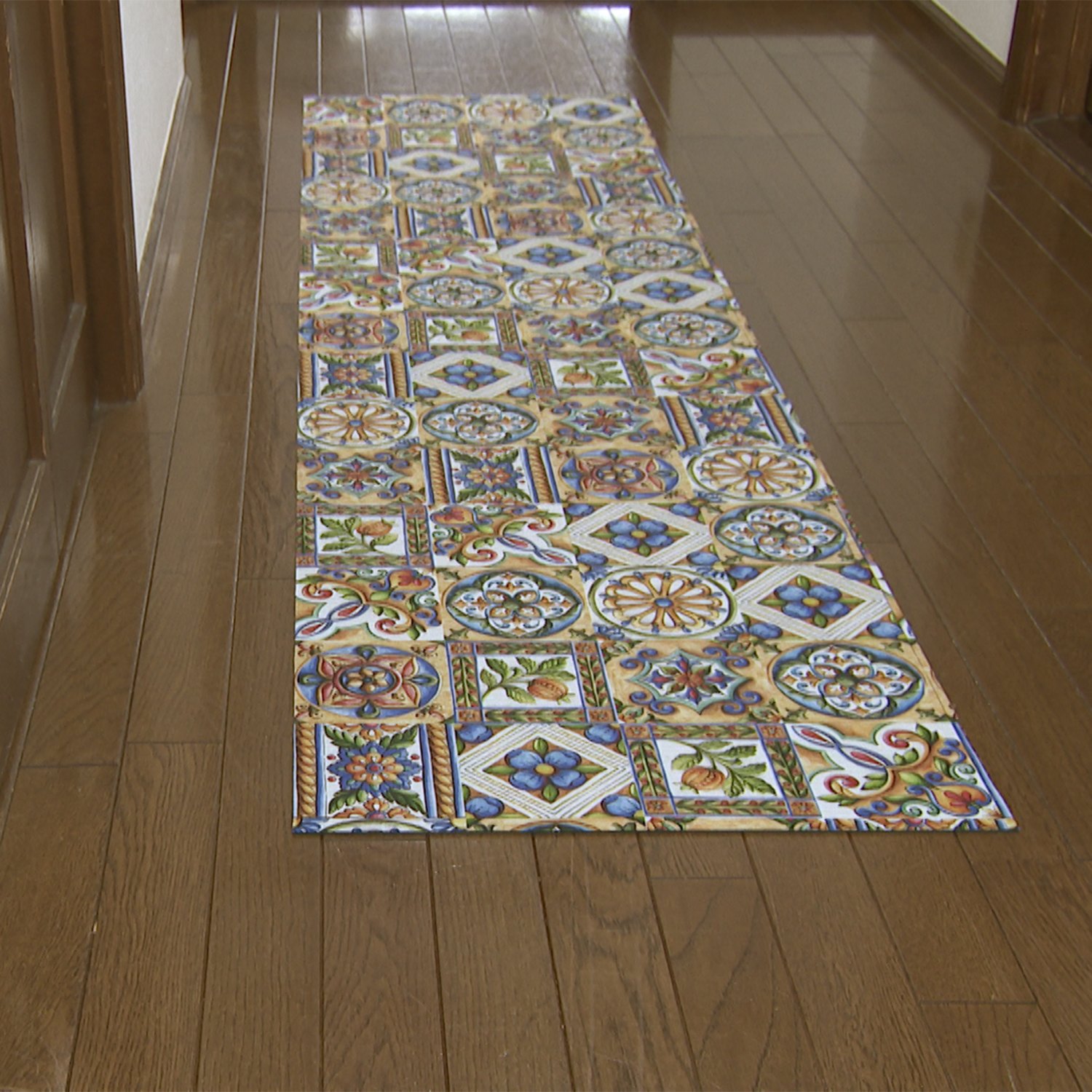 ＜５２×２００ｃｍ＞ イタリア製 ヨーロピアン インテリアマット