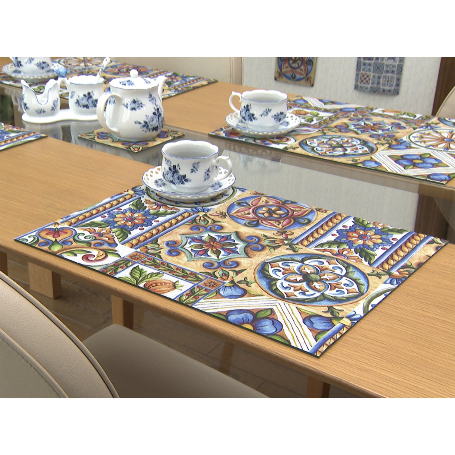 ＜５２×２００ｃｍ＞ イタリア製 ヨーロピアン インテリアマット