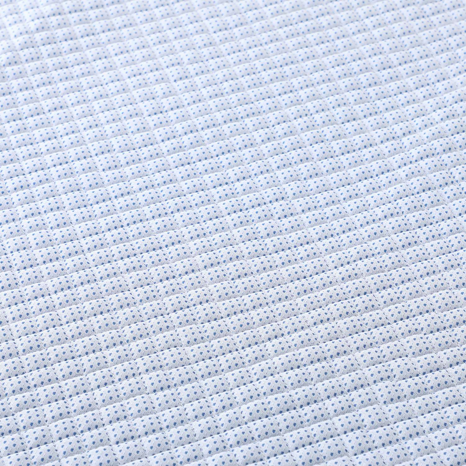 ＜ダブル＞ 西川 ひんやり＆さらさら 消臭ポコポコ敷きパッド