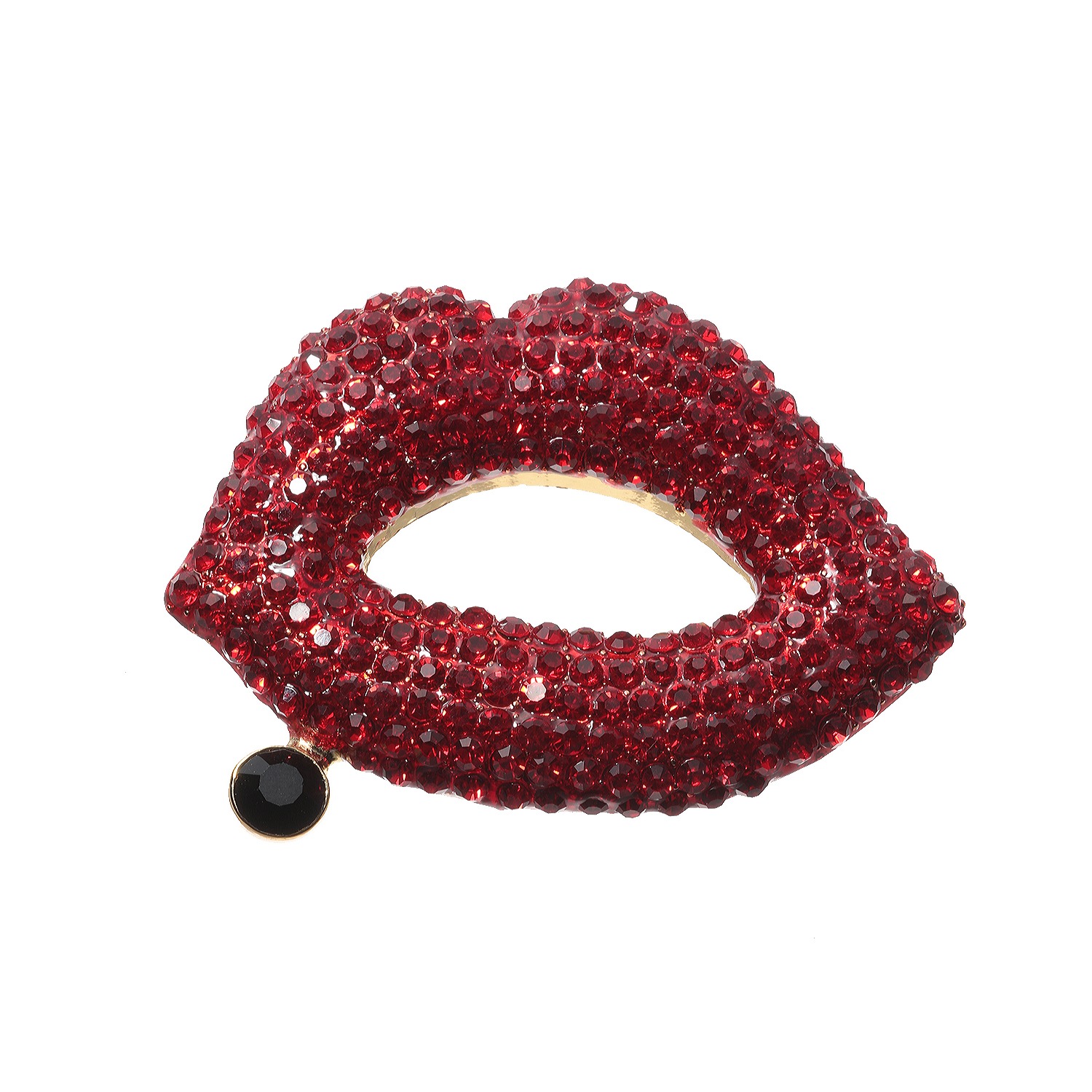 マダムヒロコ ビジュウ リップモティーフ ブローチ “ププッピドゥ！”