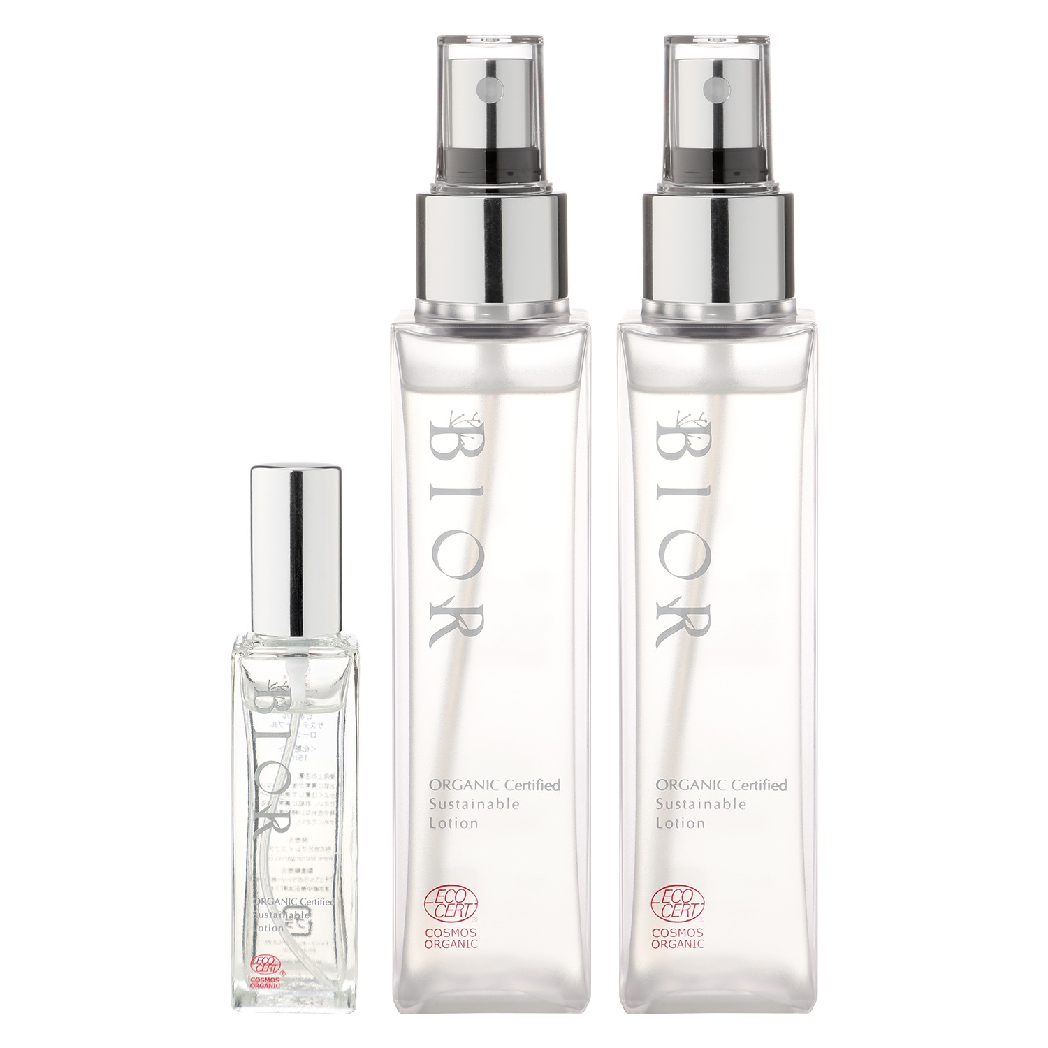ビオール エコサートコスモス オーガニック認証取得 美容成分１００％配合！ サスティナブル ローション ２本増量セット