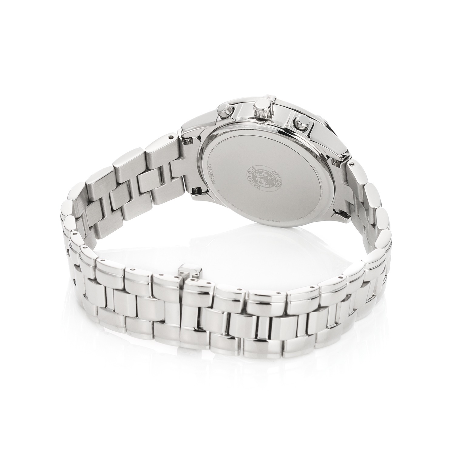 シチズン ダイヤモンド クロノグラフ ラウンドフェイス ソーラーウォッチ ＜シルバーカラー＞