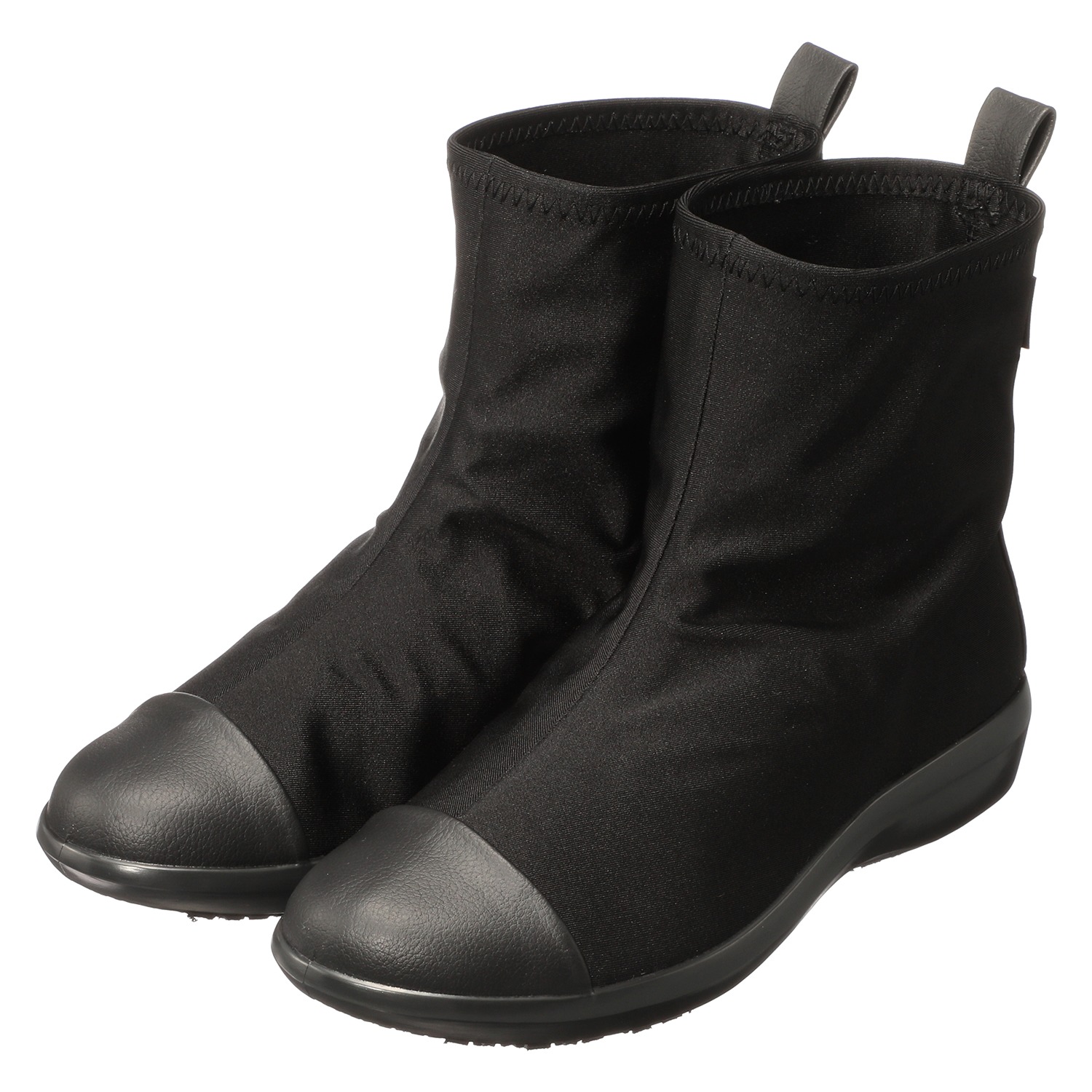 トップドライ 天気予報を気にせず履ける ストレッチショートブーツ