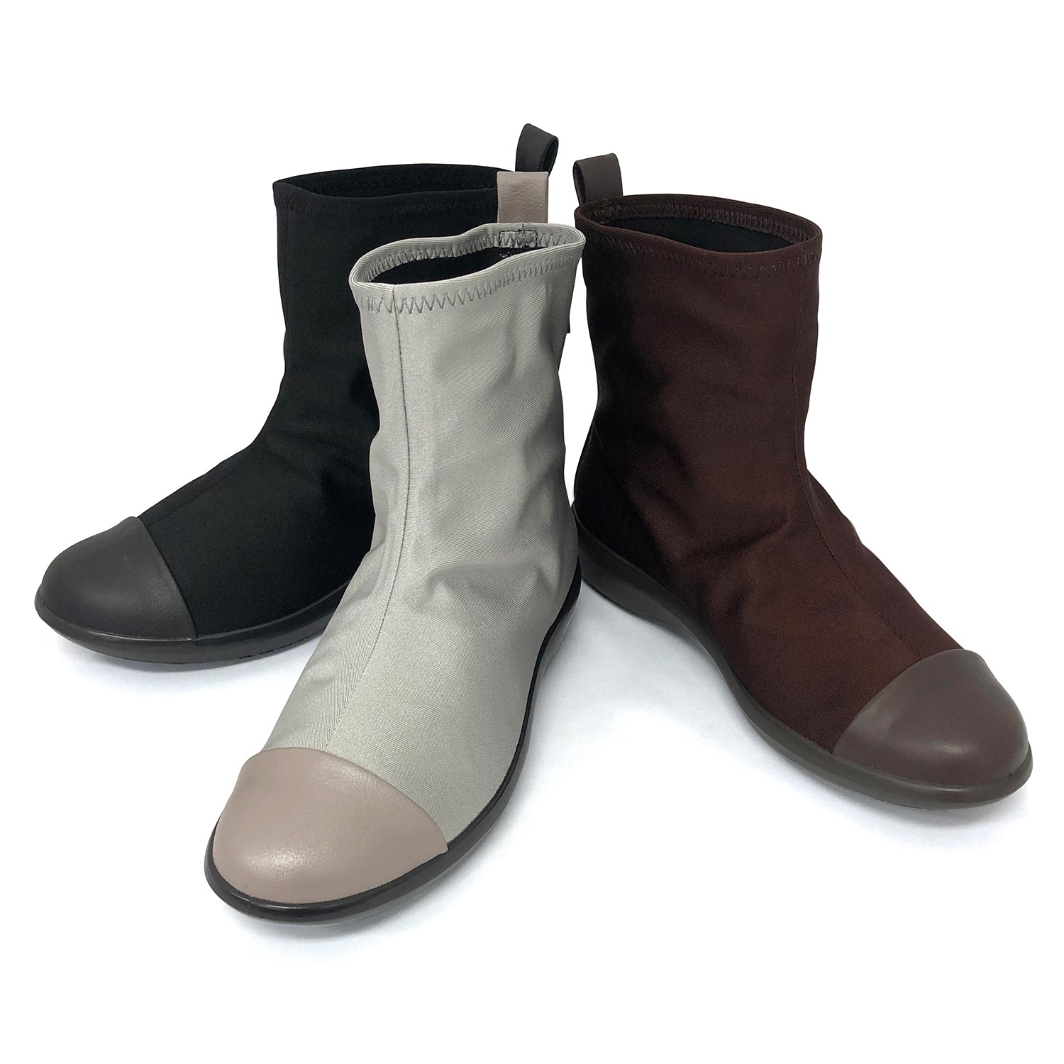 トップドライ 天気予報を気にせず履ける ストレッチショートブーツ