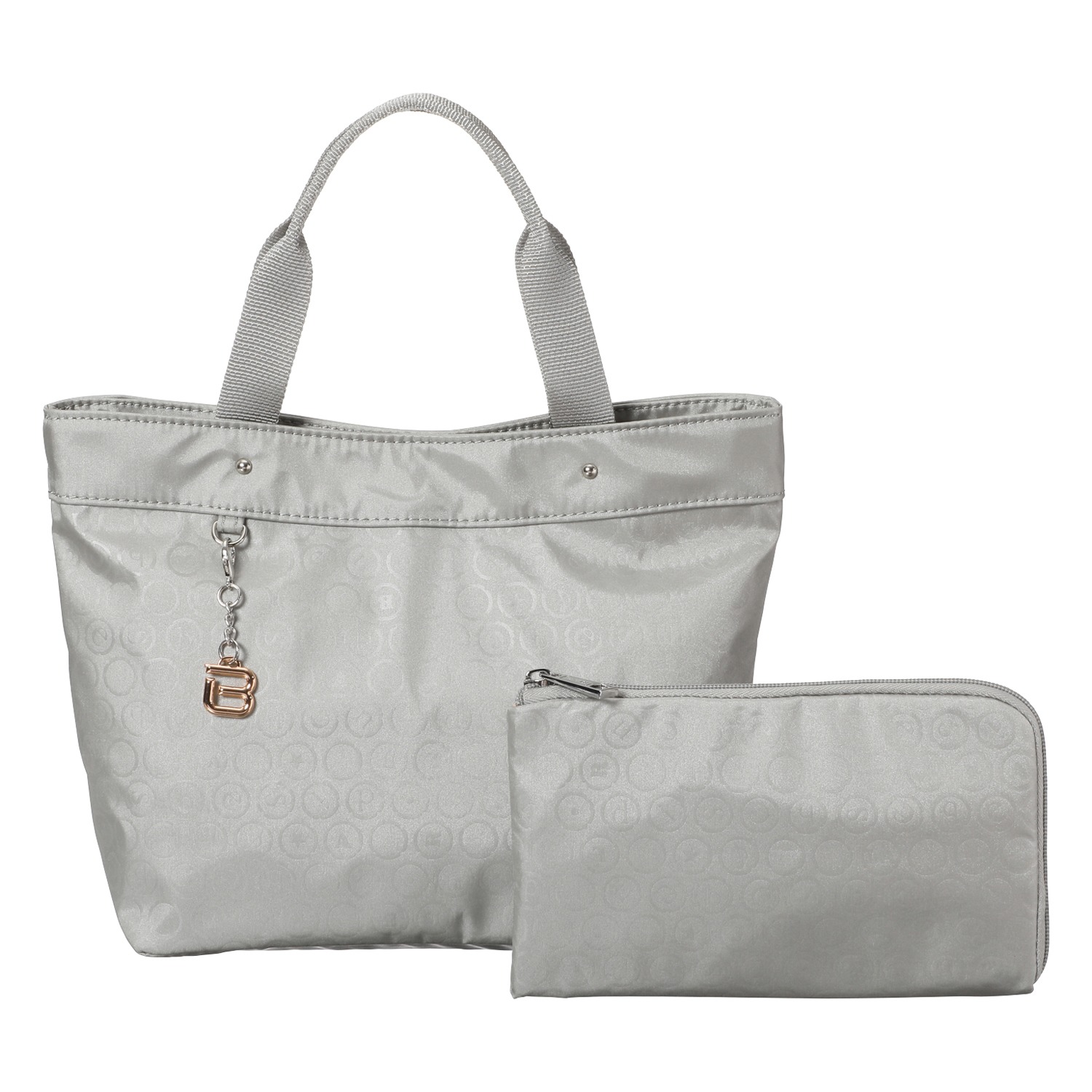 ビサイユ リングドットモノグラム トートバッグ＆マスクケース