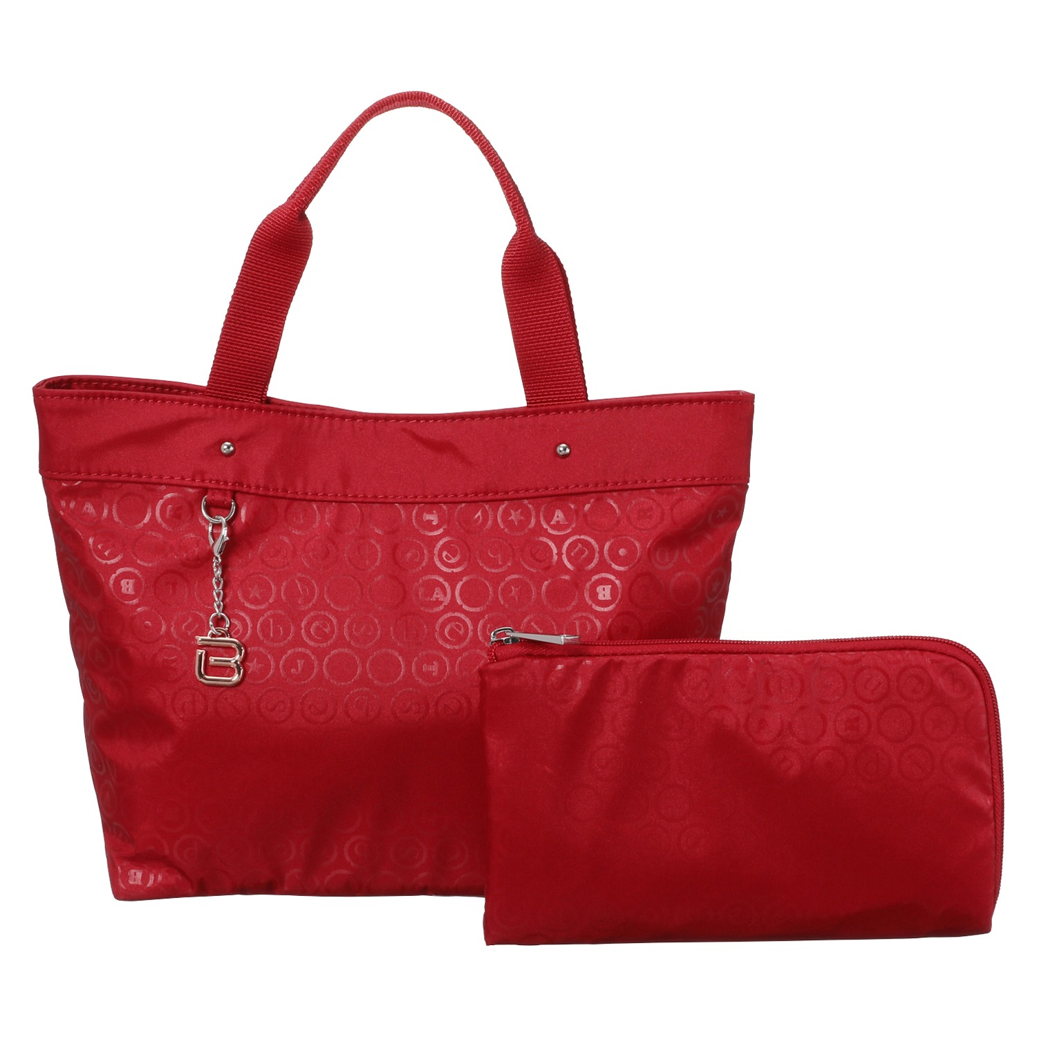 ビサイユ リングドットモノグラム トートバッグ＆マスクケース