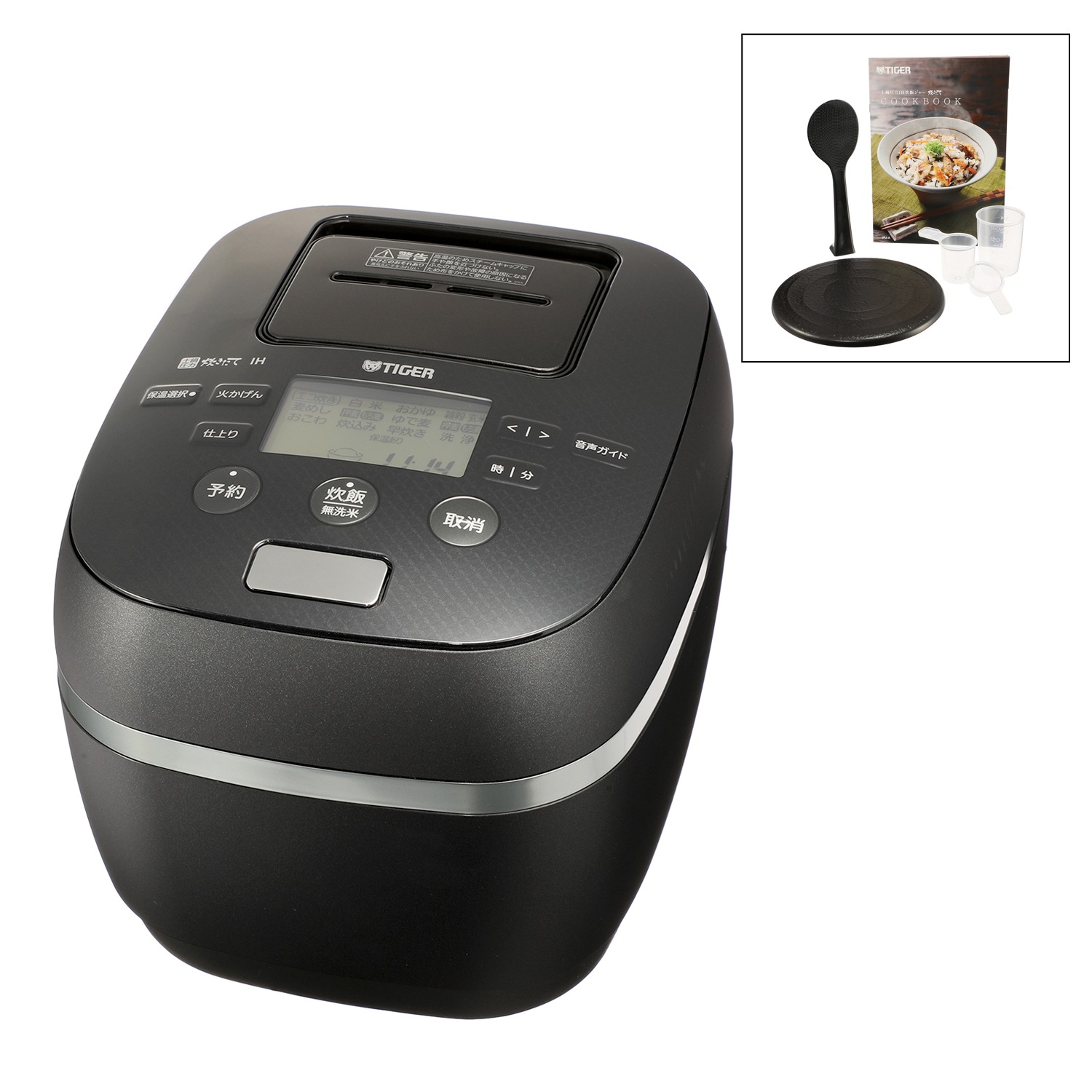 タイガー プレミアム本土鍋四度焼き 内なべ採用 土鍋圧力ＩＨ炊飯ジャー “炊きたて” ＜３．５合＞ ＪＰＪ−Ａ０６０
