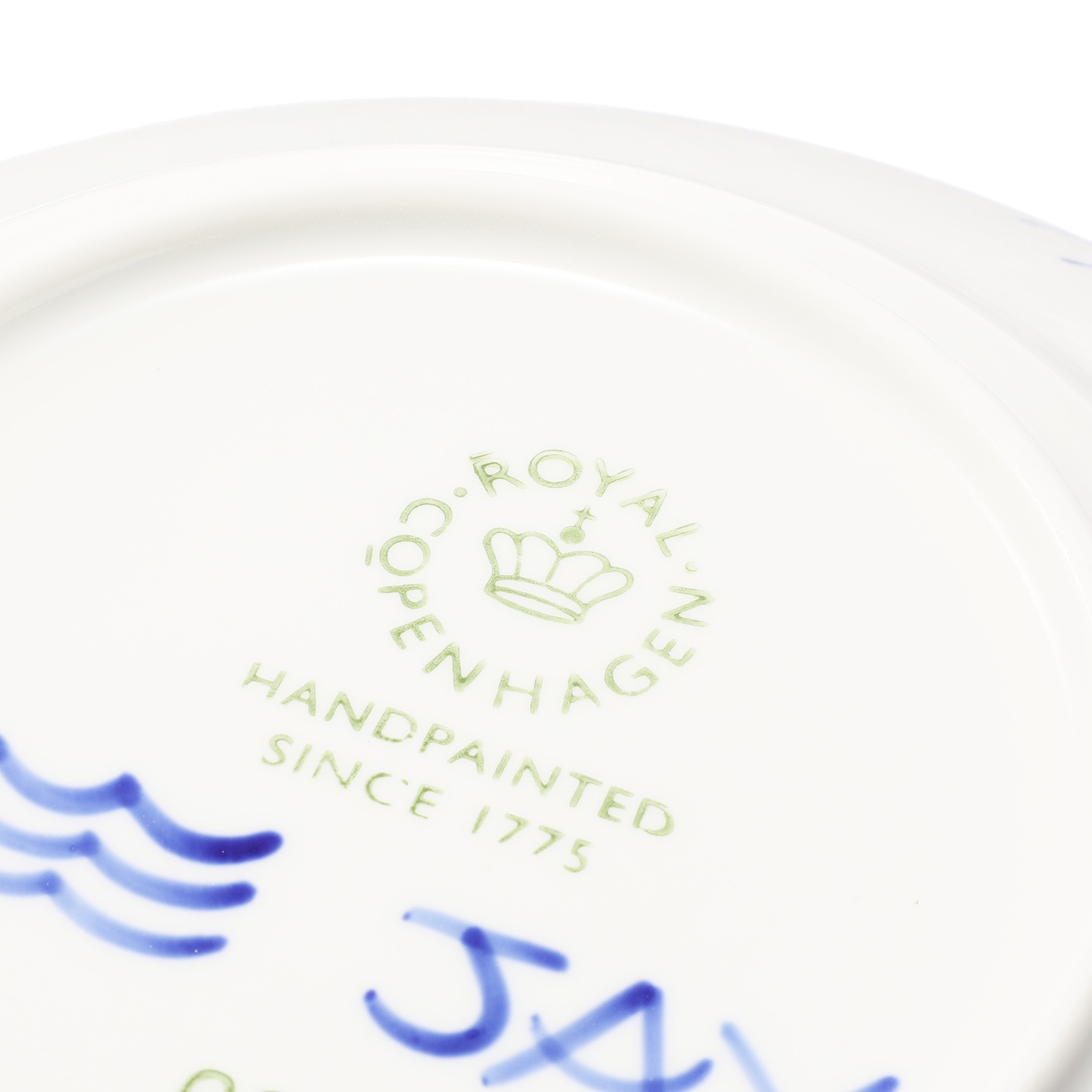 ロイヤル　コペンハーゲン ブルーフルーテッド　メガ ディーププレート
