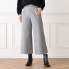 上質ごこち 尾州のこだわり あたたかワイドパンツ
