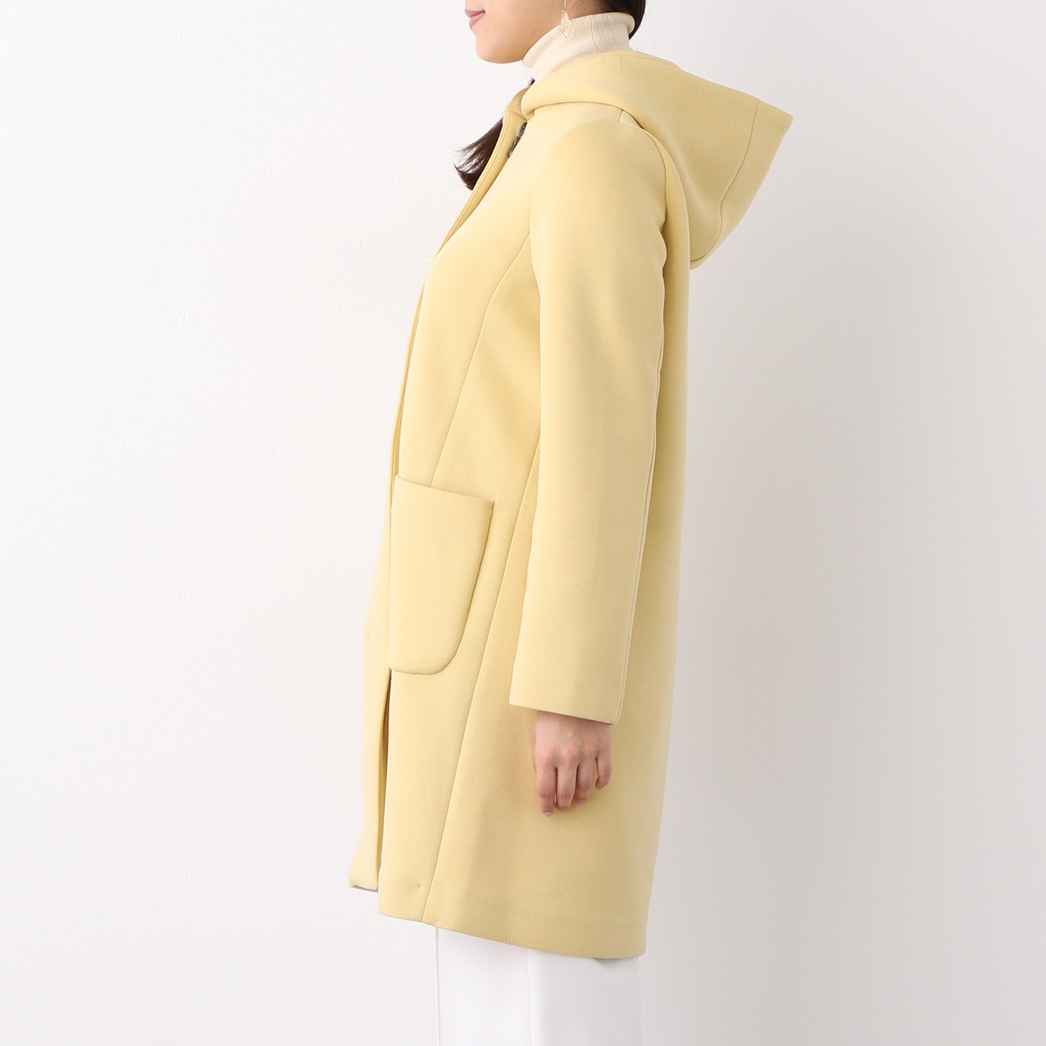 元町ゼラール ソフトダンボールニット フーディコート ファッション コート その他 元町ゼラール 通販 テレビショッピングのショップチャンネル