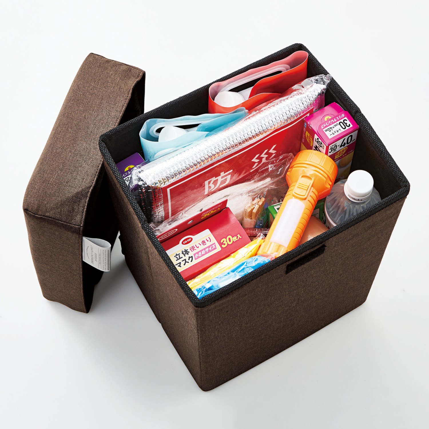 いざという時 すぐ持ち出せる！ 防災リュックになる 玄関チェア