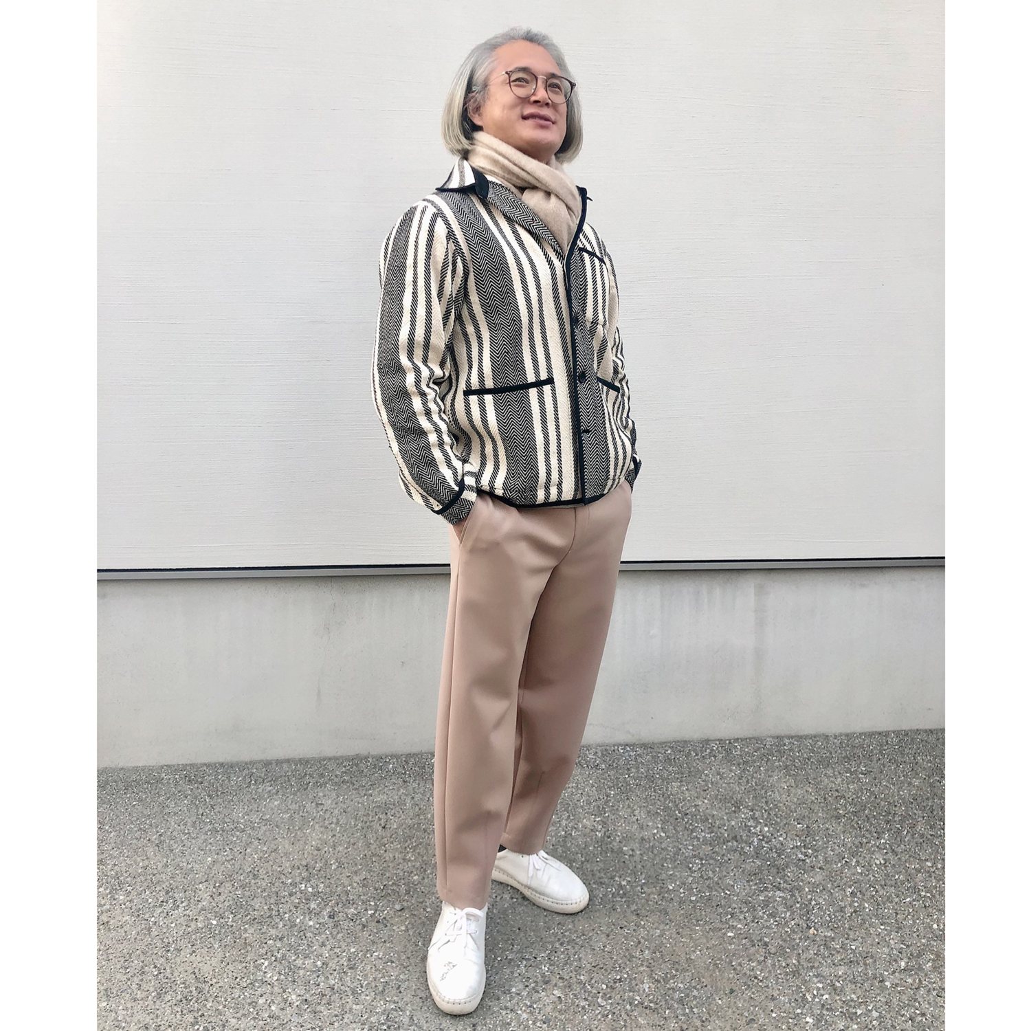 ＜ユニセックス＞ アンダモン エアロダンボールニット バランス美人の バレル風パンツ