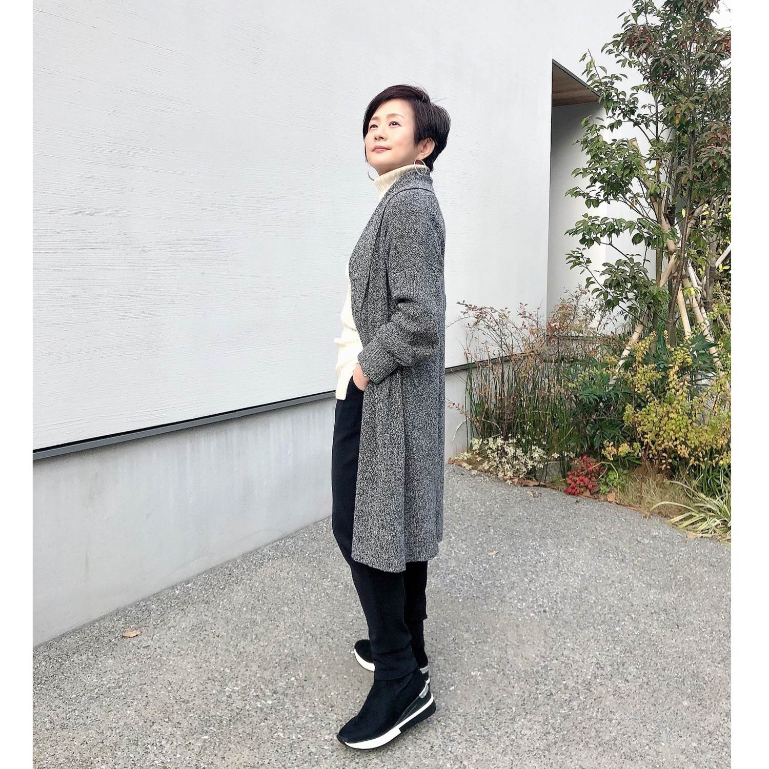 ＜ユニセックス＞ アンダモン エアロダンボールニット 美脚ジョガーパンツ