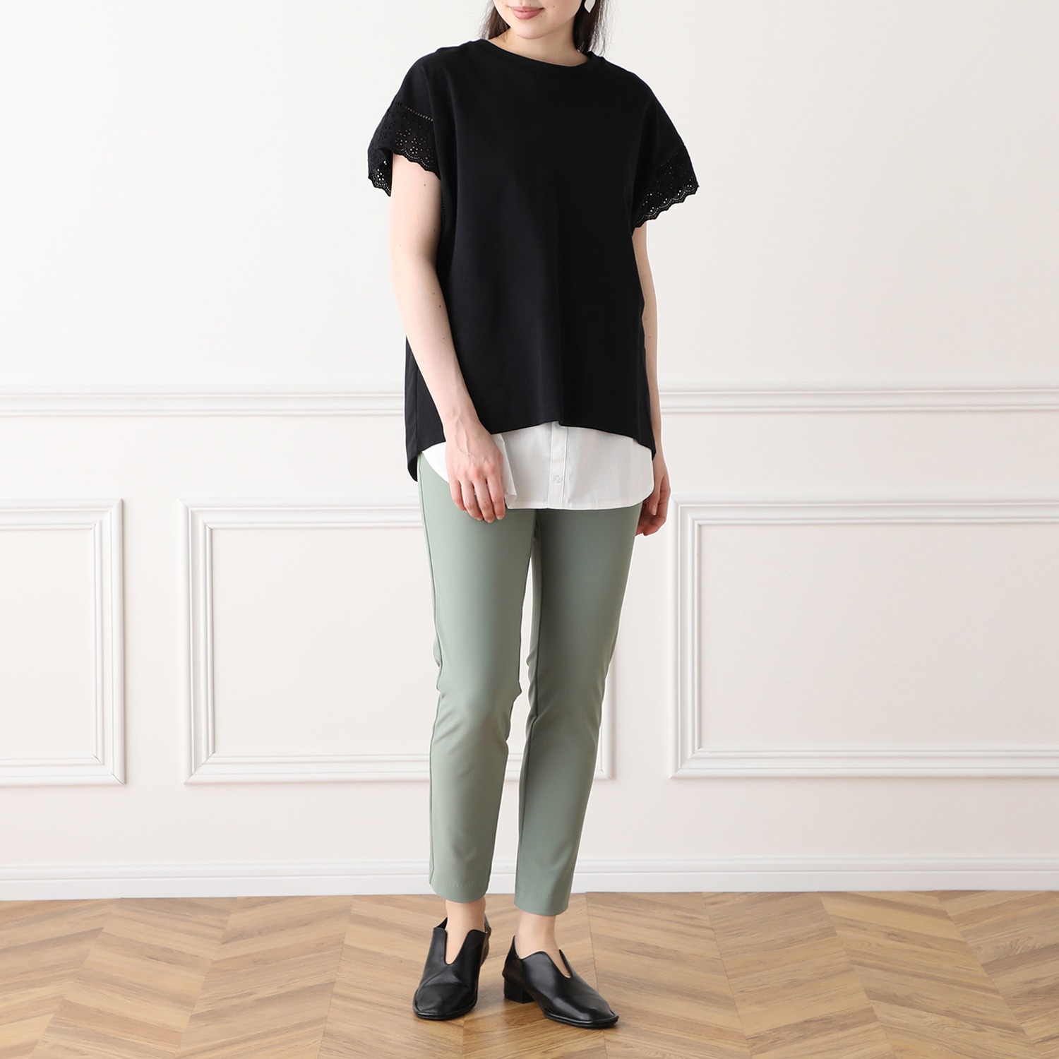 ピーツー ハイパワーストレッチ ジャパンメイド 大吟醸スリムパンツ