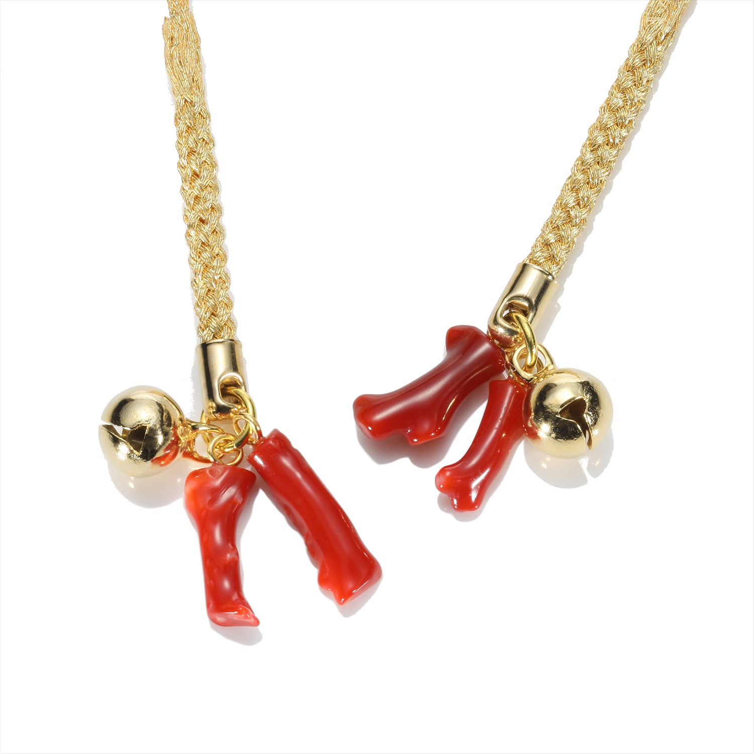 純花 高知県産血赤珊瑚 根付