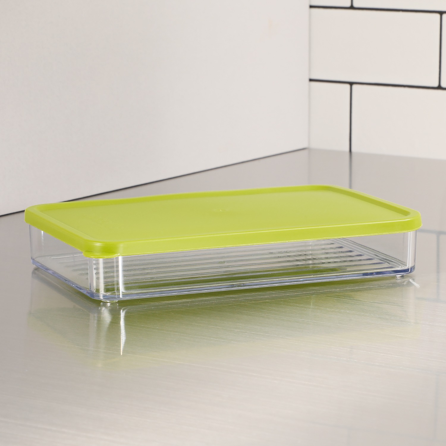 ビバライズ ビバ　フラットフラット 保存容器　同色８個セット