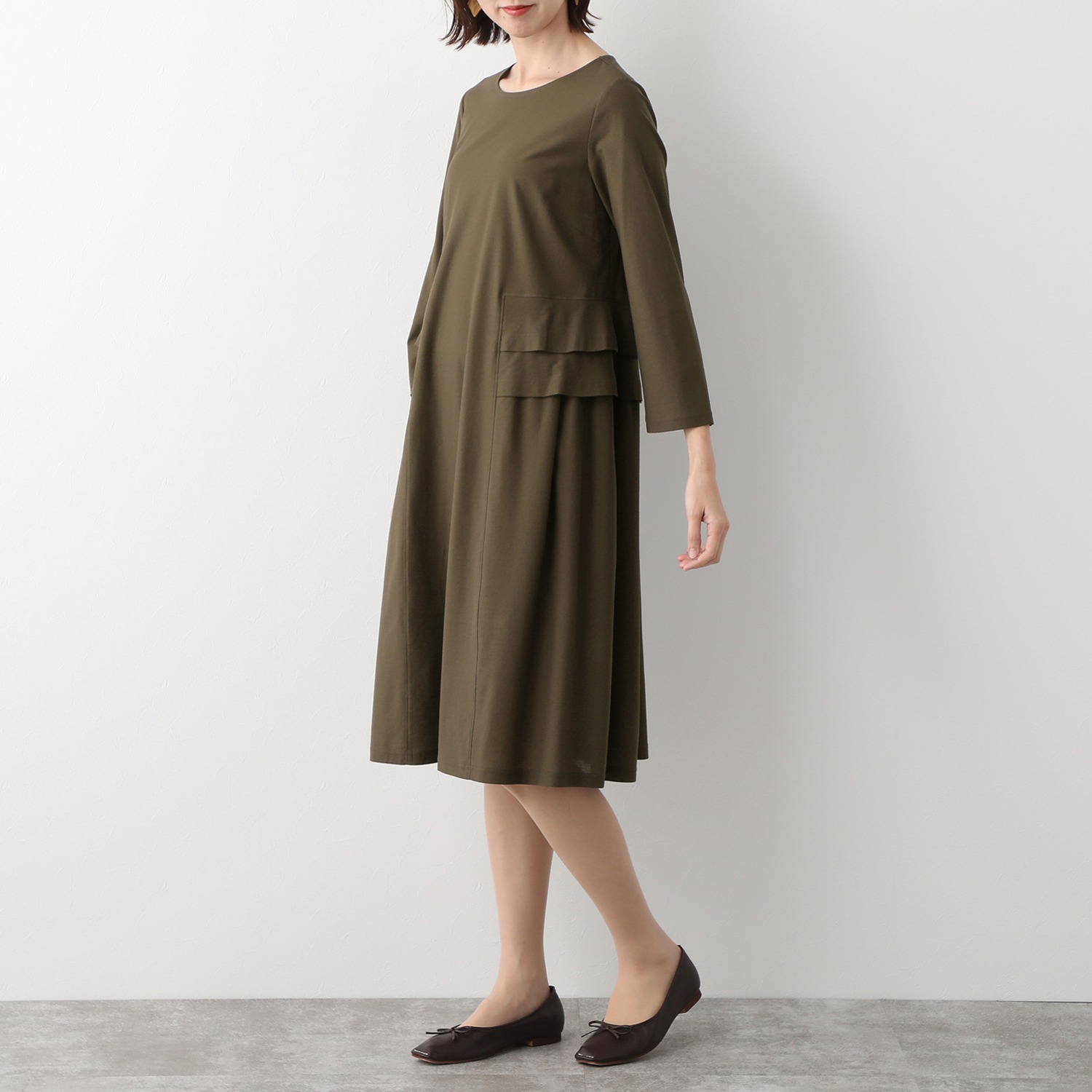 レ ラリック サイド切替デザイン ワンピース ファッション ワンピース ドレス その他 レ ラリック 通販 テレビショッピングのショップチャンネル