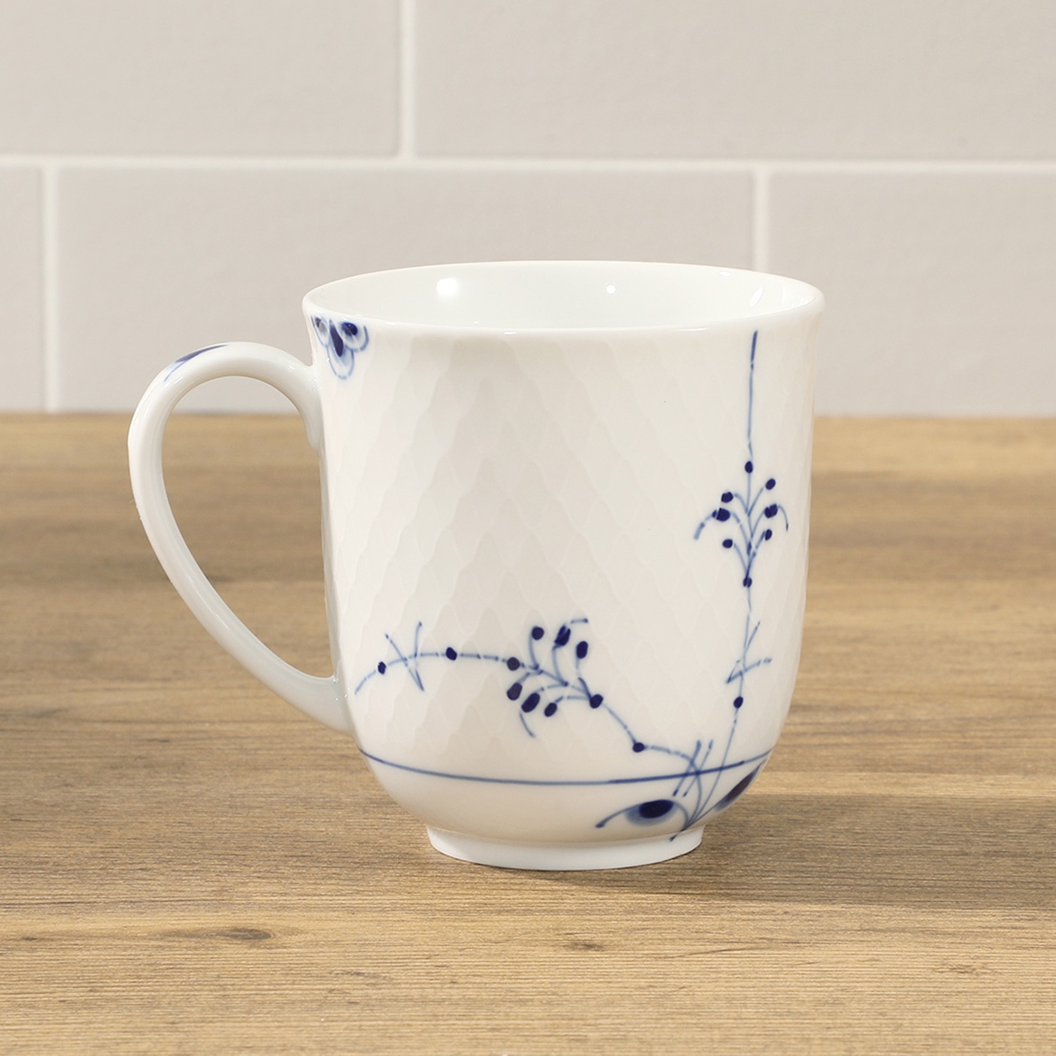 ロイヤル　コペンハーゲン ブルーパルメッテ マグカップ　ペア スプーン付