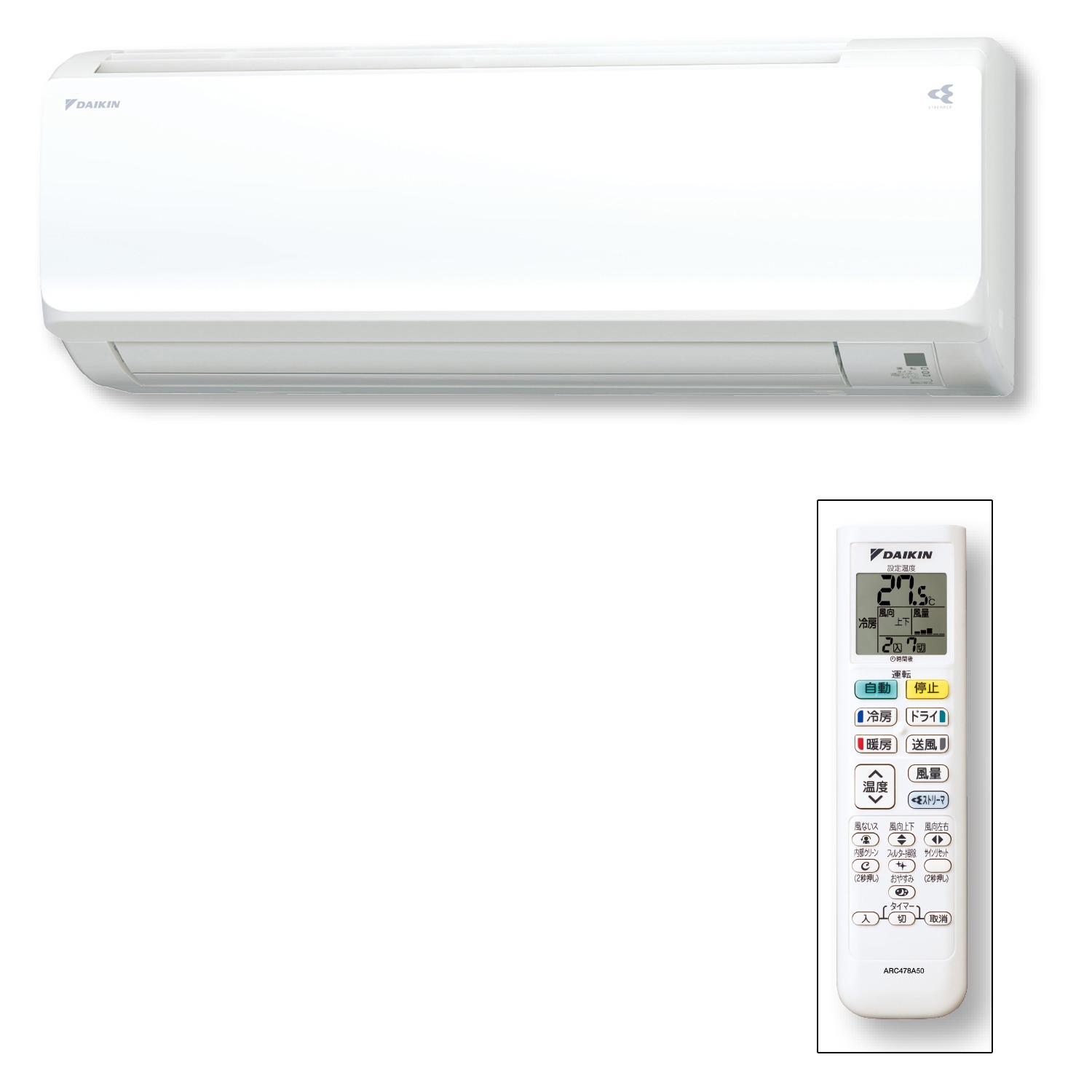 ダイキン ルームエアコン ＣＸシリーズ 冷暖房時主に１８畳程度