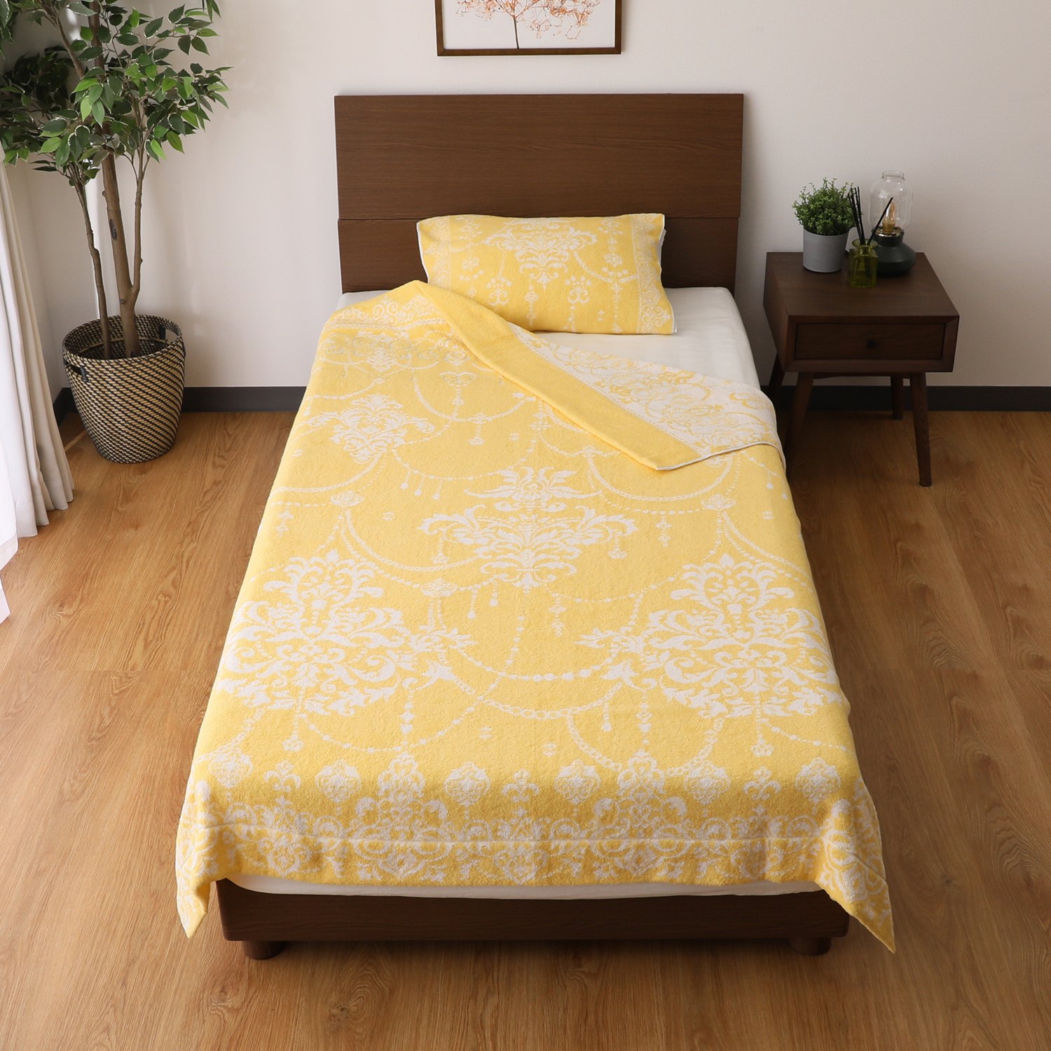 ＜ダブル＞西川 極上のやわらかさ！ ラグジュアリー 今治コットンタオルケット