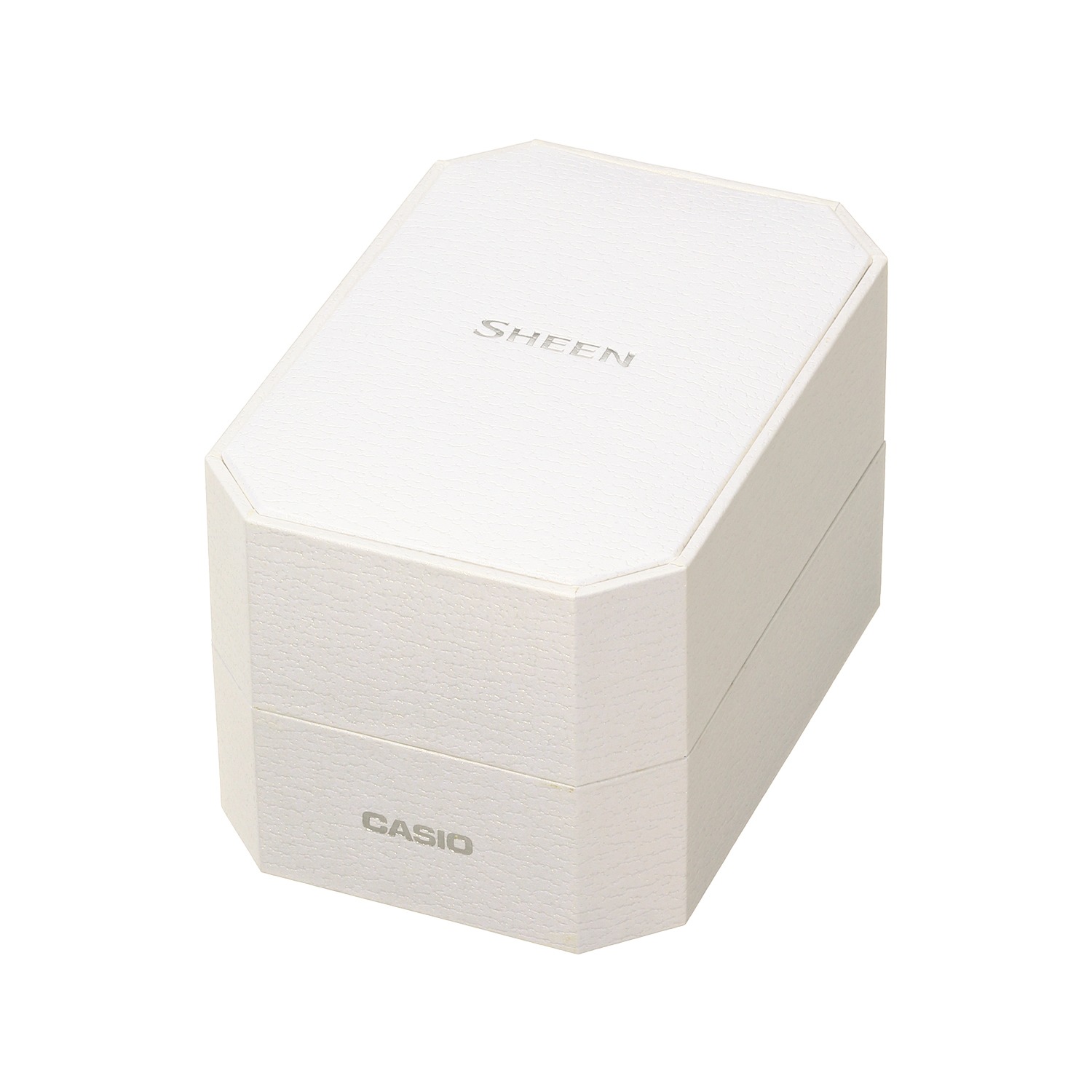 ＜ホワイトレザー＞カシオ レディース腕時計 “ＳＨＥＥＮ（シーン）”