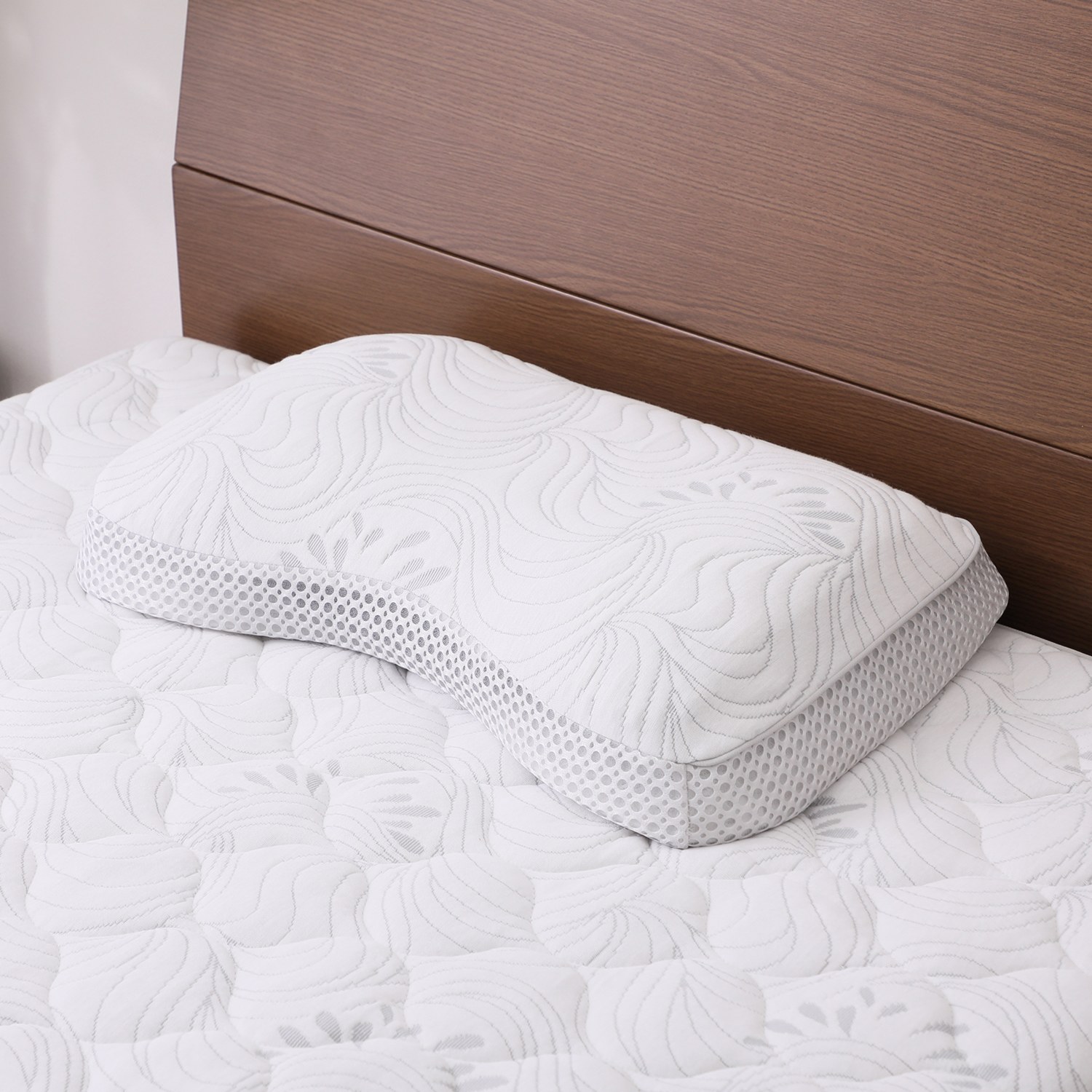 気持ち良い弾力！ 通気性抜群 ブレスエアー ダブルサポートピロー