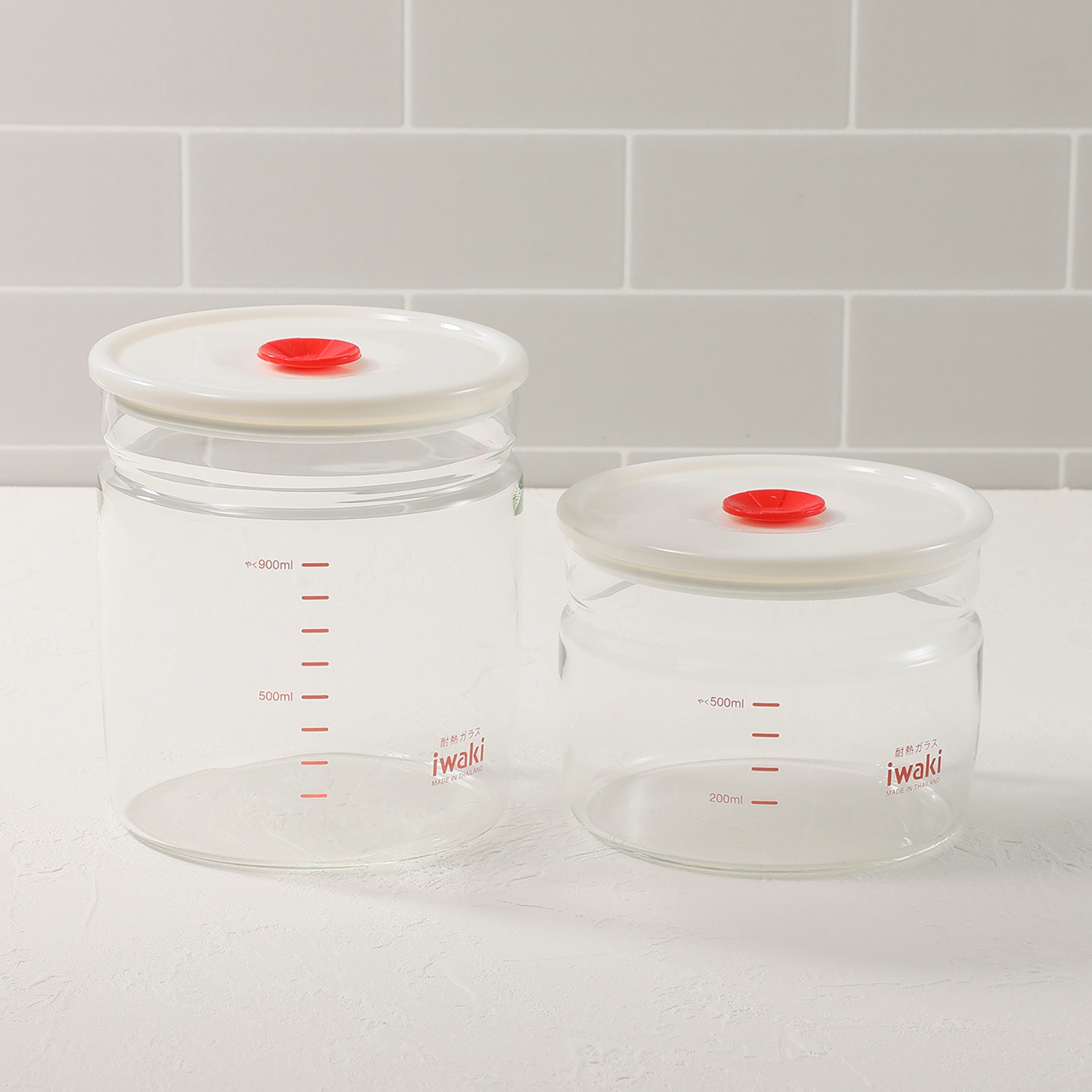 イワキ ワンタッチで簡単！ 気軽に使える密閉パック ＜２サイズ６点セット＞