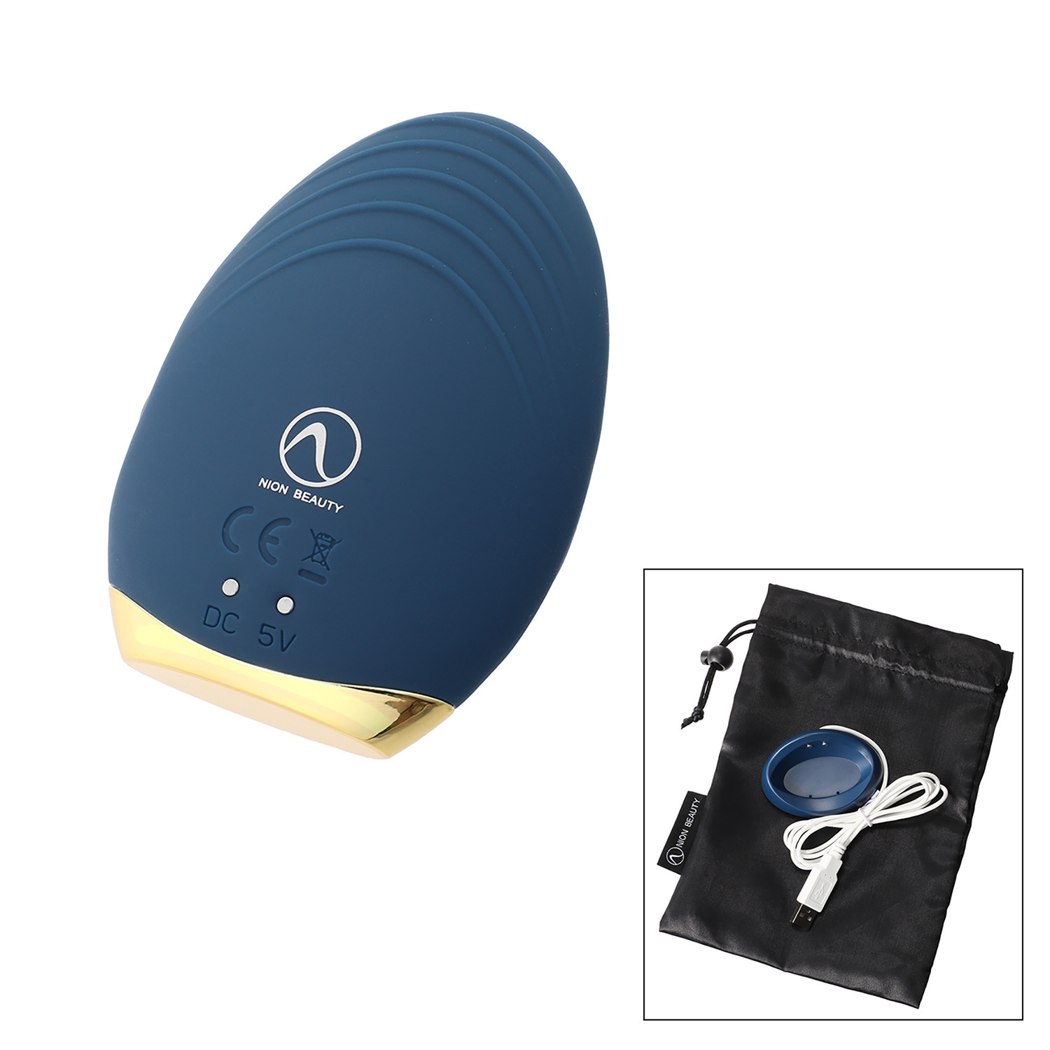 振動で毛穴汚れすっきり クレンジング＆ フェイスラインのケア！ 電動美顔器 ネイオン　ビューティー 