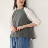 エイティーエイト ディグリー パネル切替プルオーバー