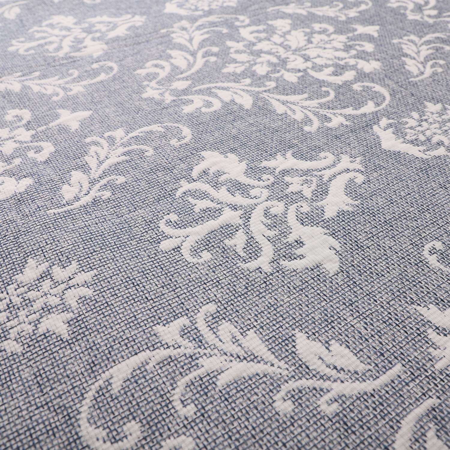 ＜１８５×１８５ｃｍ＞イケヒコ ふくれ織 ジャガードラグ