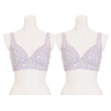 りらら ノンワイヤーブラジャー 同色２枚セット