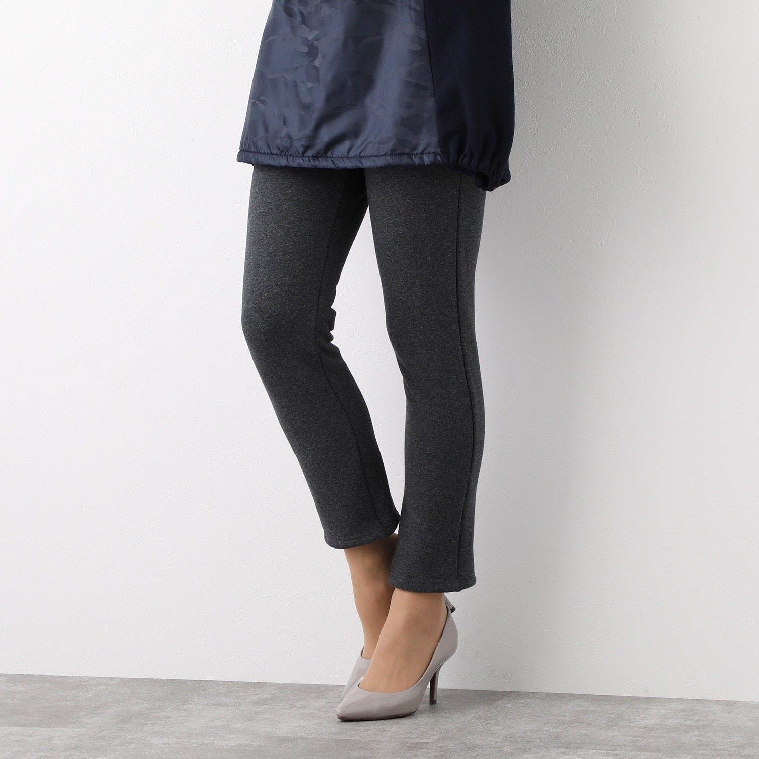 ボン サンス 裏起毛 レギンスパンツ ファッション パンツ ロング 通販 テレビショッピングのショップチャンネル