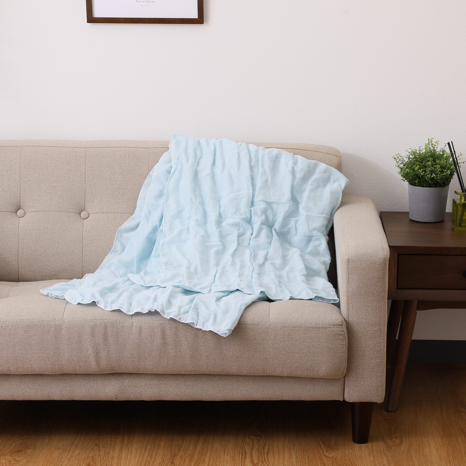 ロマンス小杉 ふわリーゼ ふんわり空気をまとう 軽やかガーゼ お腹ケット